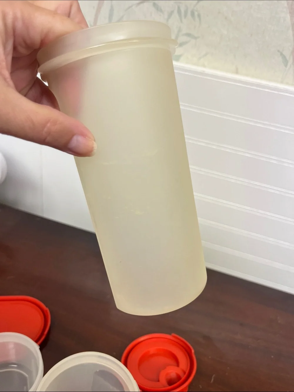 4 Vintage Tupperware storage